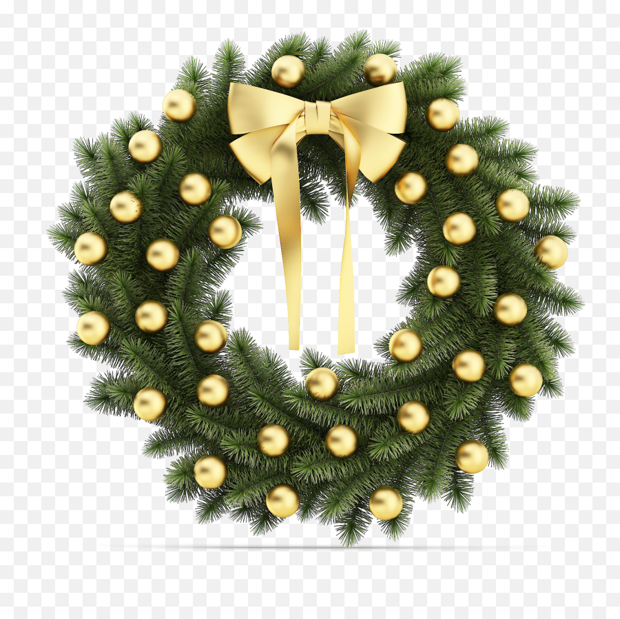 Ftestickers Christmas Wreath Sticker - Christmas Day Emoji,Christmas Reef Emoji