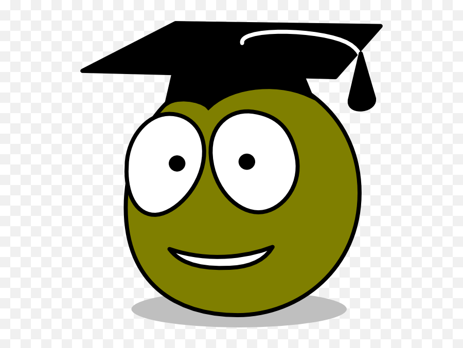 Graduate Afua Antwi Clip Art At Clkercom - Vector Clip Art Graduate Smile Png Emoji,Graduate Emoticon