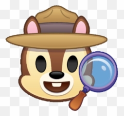 Chip - Disney Emoji Blitz,Magnifying Glass Emoji