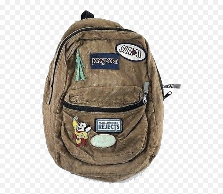 Aesthetic Clothes Aesthetic Backpack - Corduroy Jansport Backpack Vintage Emoji,Cute Jansport Backpack Emojis