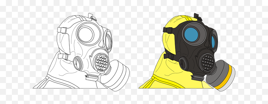 Free Mask Gas Mask Vectors - Breaking Bad Mascara De Gas Emoji,Respirator Emojis