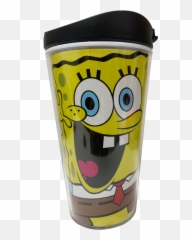 Spongebob Sqaurepants 502ml Coffee - Cup Emoji,Sipper Emoji