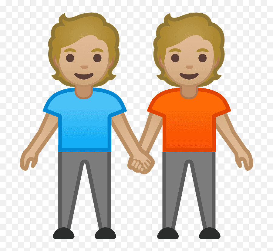 People Holding Hands Emoji Clipart Free Download - Transparent Couple Emoji,Imagena De Emojis