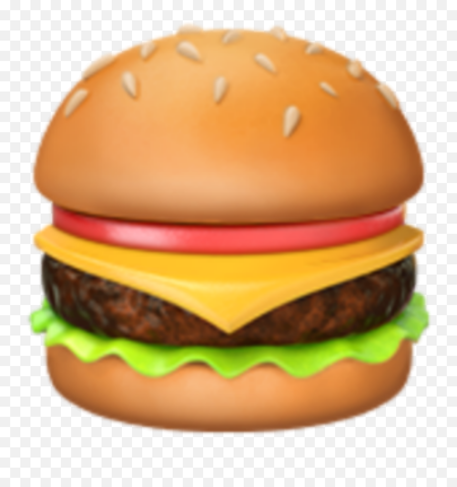 Hamburgeremoji Hamburger Emojifood Food - Emoji Hamburguer,How To Make Burger King In Emoji Form