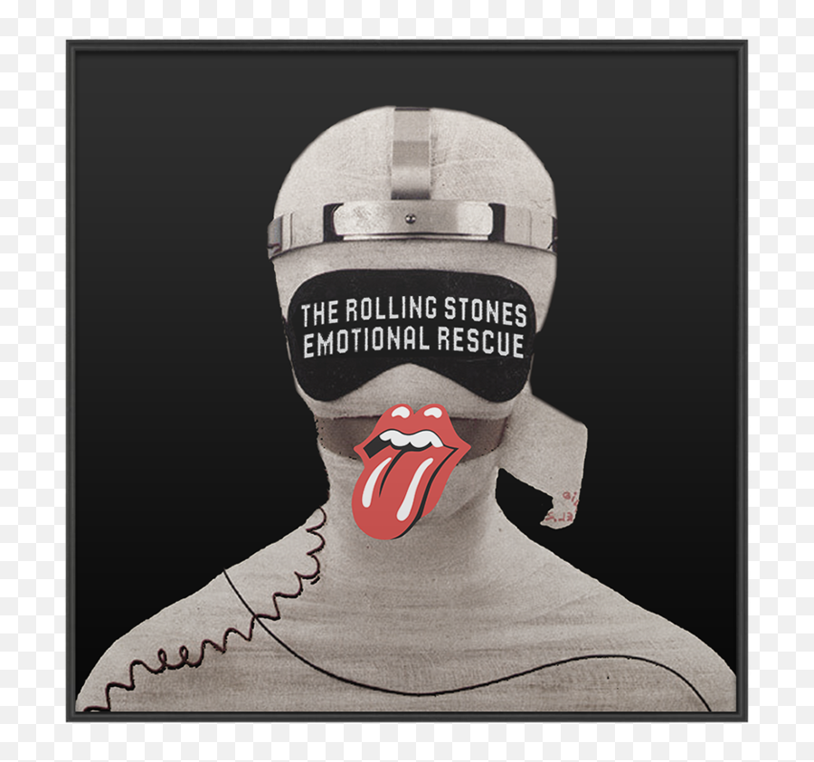 The Rolling Stones Arrival In The 80s - For Adult Emoji,Mix Tape Oroduced In The 80's Titled Emotions
