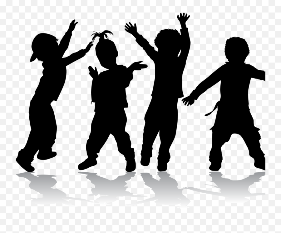 Graphic Library Library Dancing Transparent Kid - Kids Dance Kids Dance Silhouette Png Emoji,Dance Emoji Png