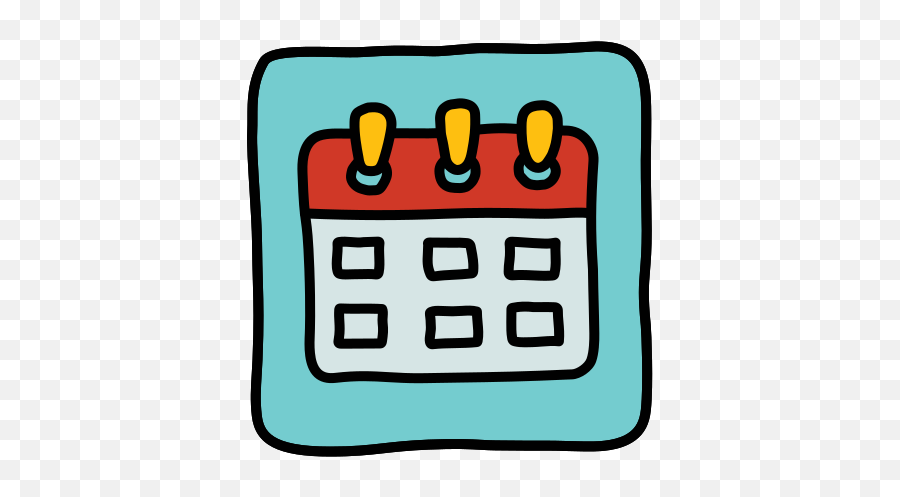 Calendar Icon - Calendar Icon Emoji,Schedule Emoji Png