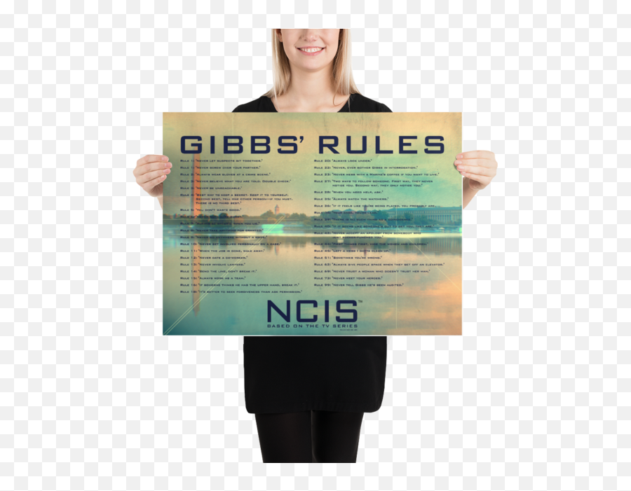 Ncis Ziva Premium Satin Poster - Ncis Rules Poster Emoji,The Many Emotions Of Spock Poster