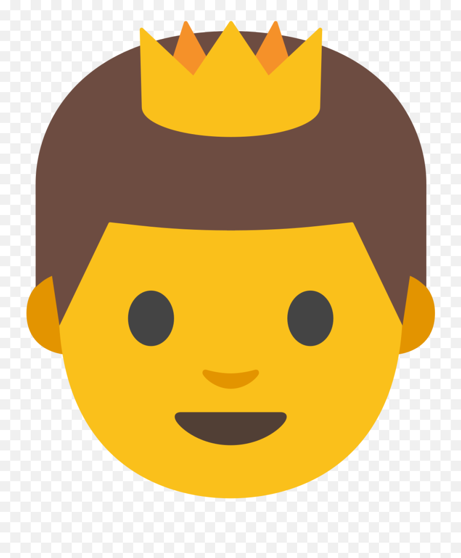 Prince Emoji - Happy,Emojis Crown
