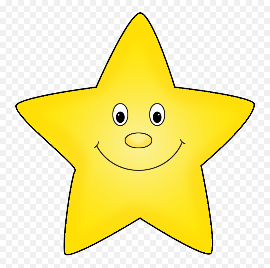 Star Clipart - Cute Smiley Star Clipart Emoji,Steven Universe Emoticon