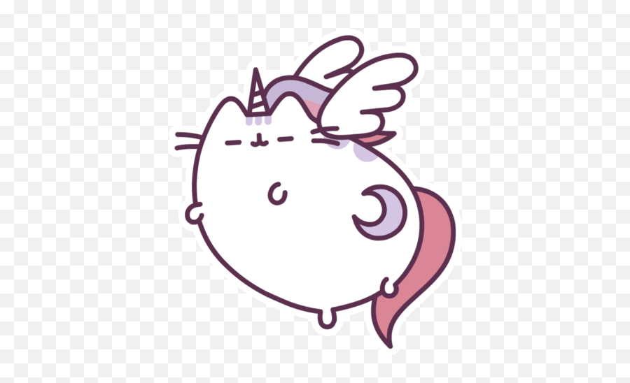 Unicorn Pusheen Gif - Pusheen Cat Unicorn Gif Emoji,Pusheen Emoji