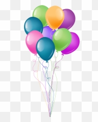 Balão Png Fundo Transparente - Background Happy Birthday Png Emoji,Emoticons De Balão