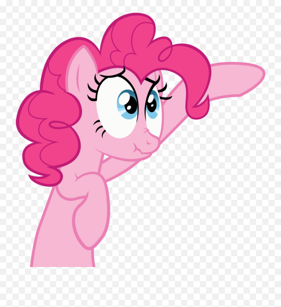 Pinkie Pie Safe Scrunchy Face Simple - Fictional Character Emoji,Scrunchy Face Emoticon
