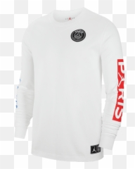 Jordan Psg Logo Png Jordan X Paris Saint Germain 2018 19 - Jordan Saint Germain Long Sleeve Emoji,Jordans With Emojis