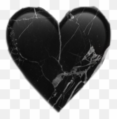 Black White Emoji Sticker - Girly,Where Is The White Heart Emoji