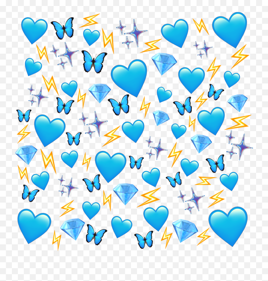 Emoji Emojiazul Azul Tumblr Sticker - Girly,Tumblr Transparent Png Emoji