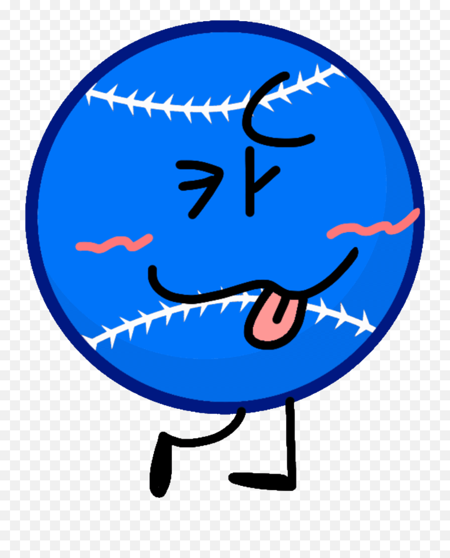 Blue Baseball Object Shoot Again Wiki Fandom - 4x4 Clipart Emoji,Baseball Emoticon