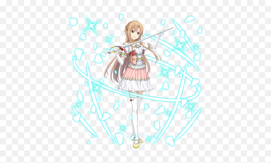 Skill Record And Ability Asuna - Sword Art Online Emoji,Yuki Asuna Smile Emoticon