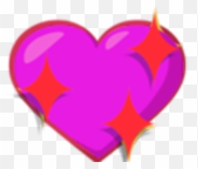 Sparkling - Purpleheartemoji Emoji,Pink Heart Emoji Meaning