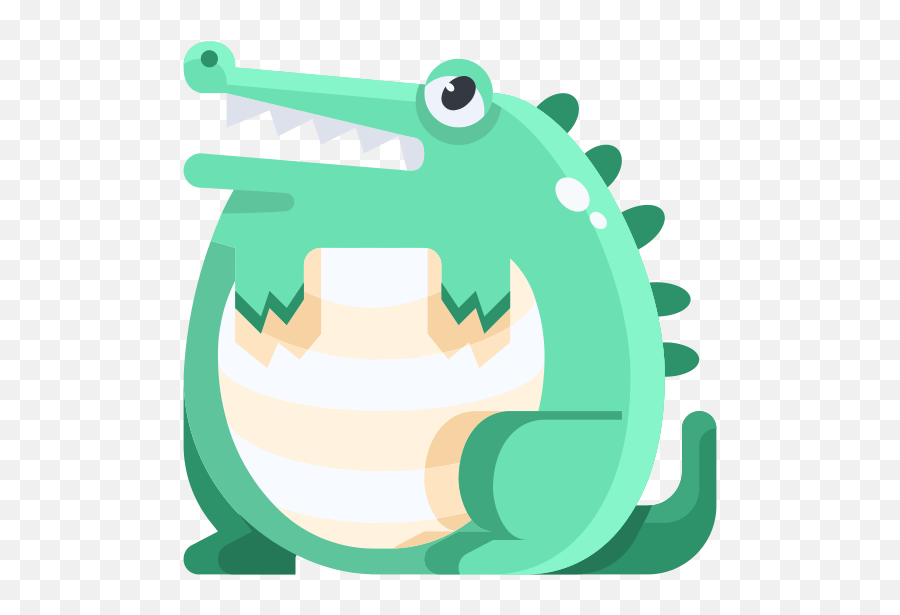 Crocodile Illustrations U0026 Images In Png Svg Emoji,Emoji With Flat Mouth