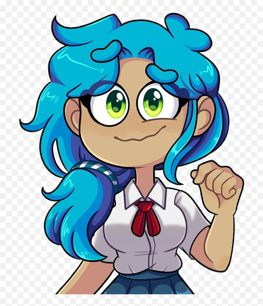 Fhs Fnafhs Brit Bongirl Sticker - Fictional Character Emoji,Brit Emoji