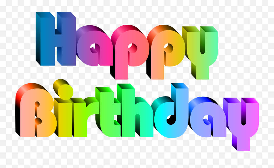 Happy Birthday Transparent Png - High Resolution Transparent Happy Birthday Png Emoji,Happy Birthday Emoticon Text Art
