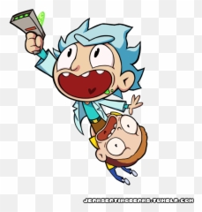 Rick And Morty Clip Art - Rick And Morty Chibi Emoji,Rick And Morty Emojis