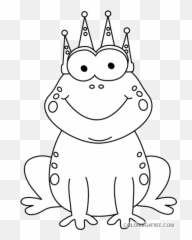 Frog Prince Printable Coloring4free - Printable Frog Prince Coloring Page Emoji,Food Emoji Coloring Pages