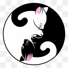 Lunar Clipart Tumblr Moon - Luna And Artemis Yin Yang Emoji,Yin And Yang Emoji