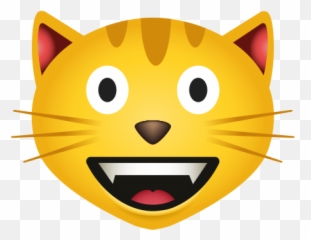 Grinning Cat Icon - Free Download Png And Vector Happy Emoji,Cat Emoji Png
