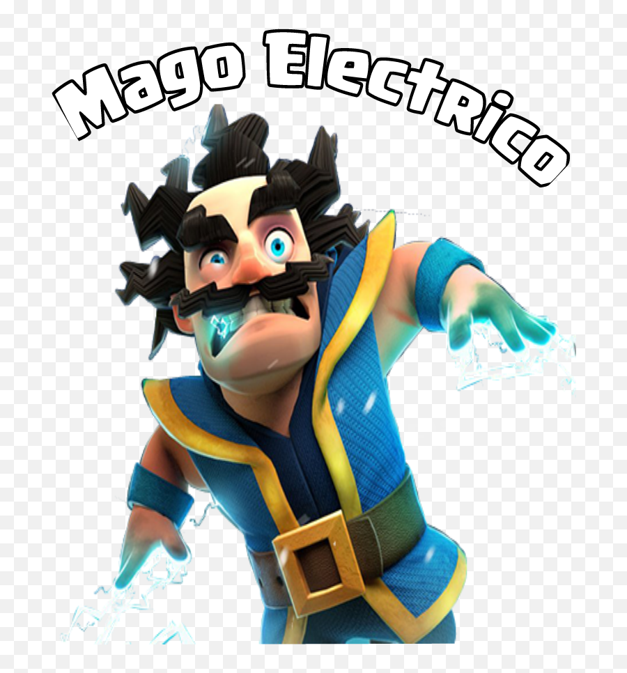 Clashofclans Mago Image - Clash Royale Del Mago Electrico Emoji,Wizard Emoji Android