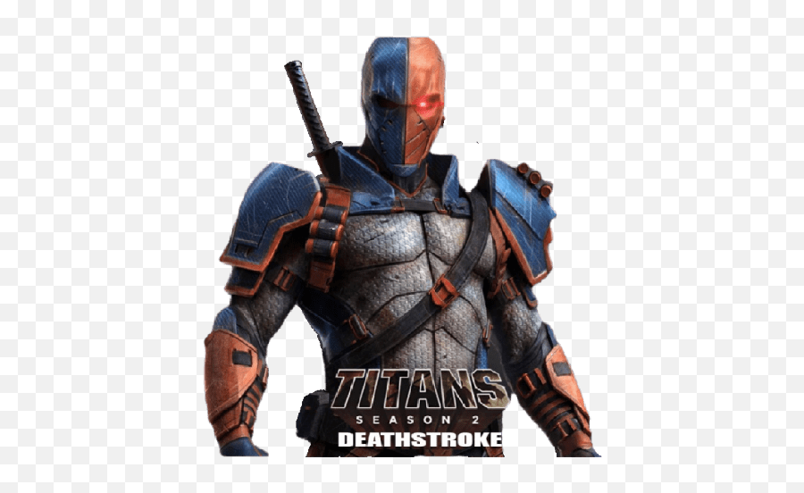 Deathstroke Slade Sladewilson Sticker - Titans Deathstroke Cosplay Emoji,Deathstroke Emoji