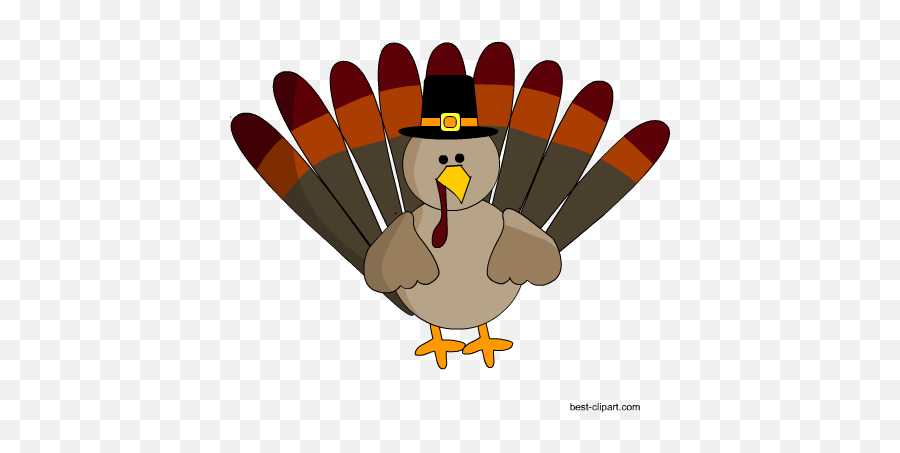 Free Thanksgiving Pilgrims And Native - Turkey With Pilgrim Hat Png Emoji,Pilgrim Hat Emoji