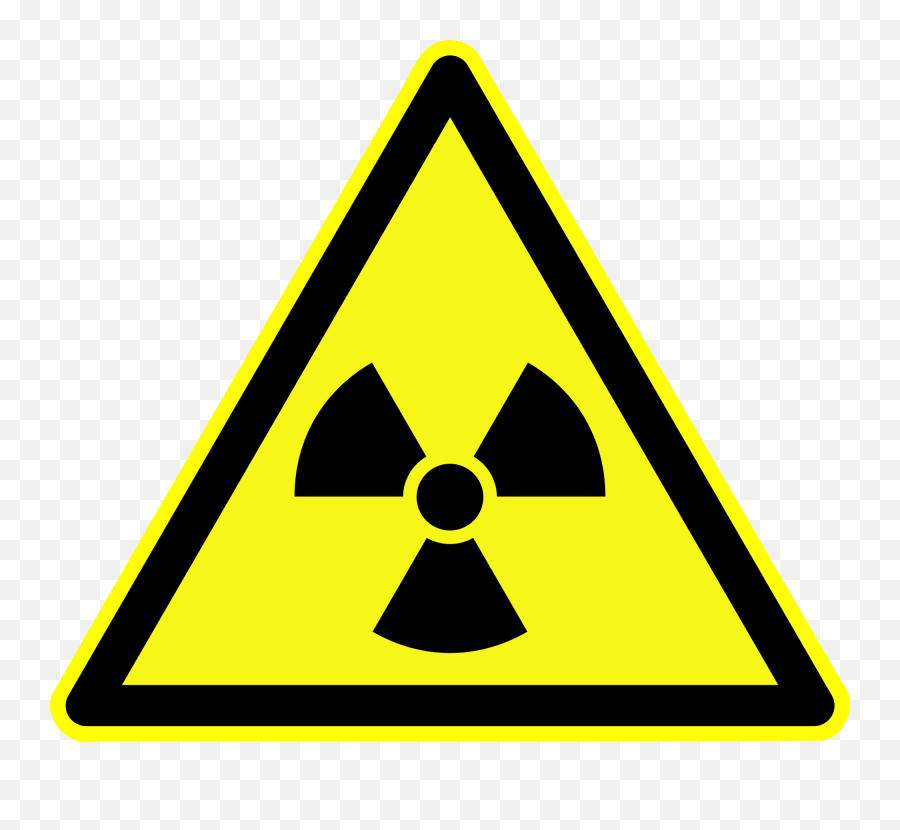Multigenerational Warning Signs - Radiation Warning Sign Emoji,Text Emoticons Lightning Bolt