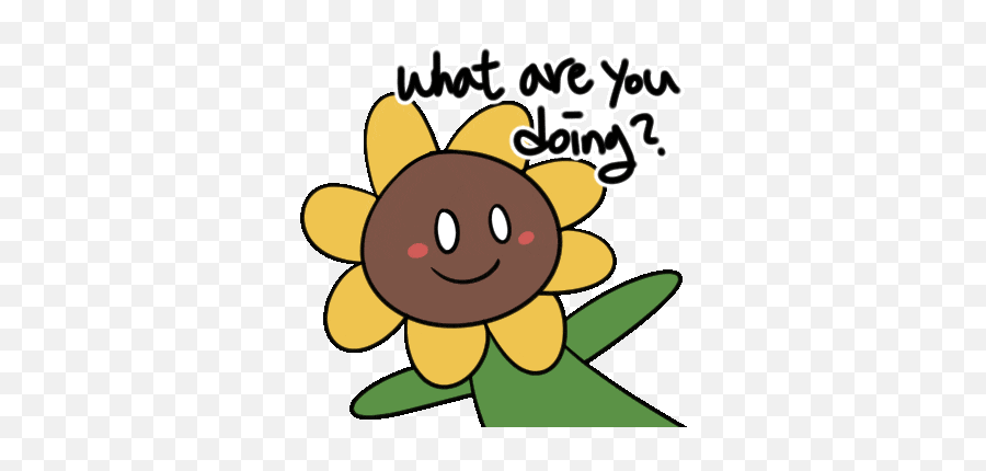 Sunflower Plant Sticker - Sunflower Plant Flower Discover Happy Emoji,Plant Emoticon
