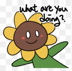 Sunflower Plant Sticker - Sunflower Plant Flower Discover Happy Emoji,Plant Emoticon