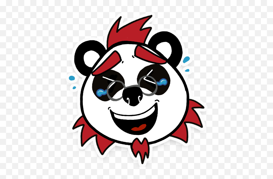 Fredpanda - Twitch Emoji Set Commission On Behance Happy,Mercy Emoji