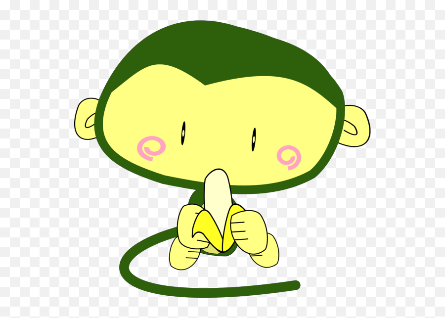 Eating Png Images Icon Cliparts - Animasi Gambar Hewan Png Emoji,Monkey Emoji .png Apple