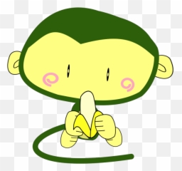 Eating Png Images Icon Cliparts - Animasi Gambar Hewan Png Emoji,Monkey Emoji .png Apple