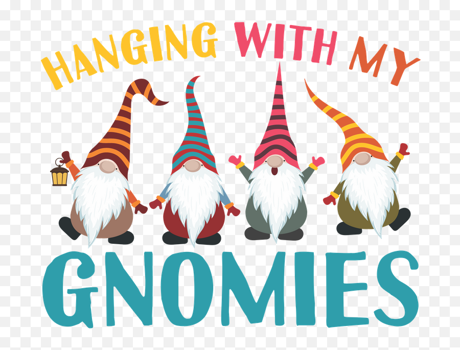 Gnomies I Christmas Gnomes Sticker - Hanging With My Gnomies Emoji,Rock Metal Sign Emoticon Template Gimp