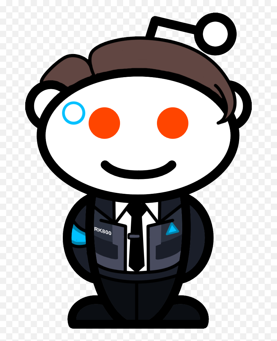 I Made A Snoo For The Detroit Subreddit - Reddit Logo Emoji,Detroit Become Human Meme Template Emotion