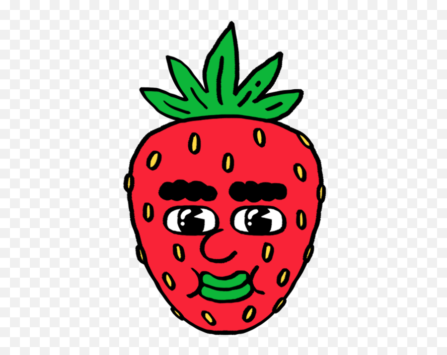 Top Strawberry Farm Stickers For Android U0026 Ios Gfycat - Fruit Png Gif Cartoon Emoji,Funny Farm Emoji
