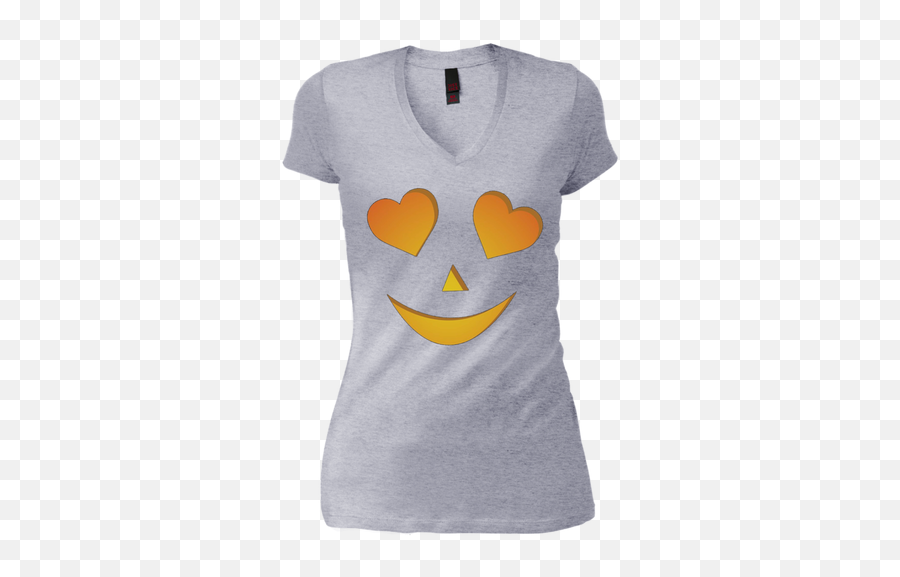 Excellent Halloween Emoji Pumpkin Face Shirts - Heart Eyes Pumpkin,Heart Eyes Emojis Faces