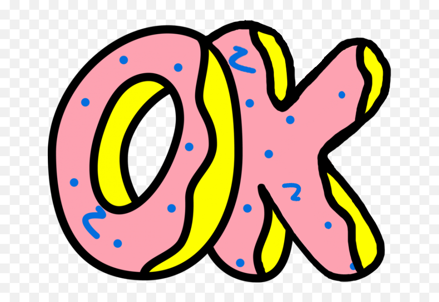 Odd Future Donut Letters - Transparent Odd Future Donut Emoji,Emoji Donuts