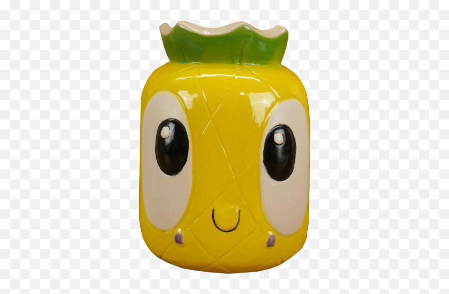Pineapple Mug - Ventiki 1st Edition The Search For Tiki Happy Emoji,Totem Face Emoticon