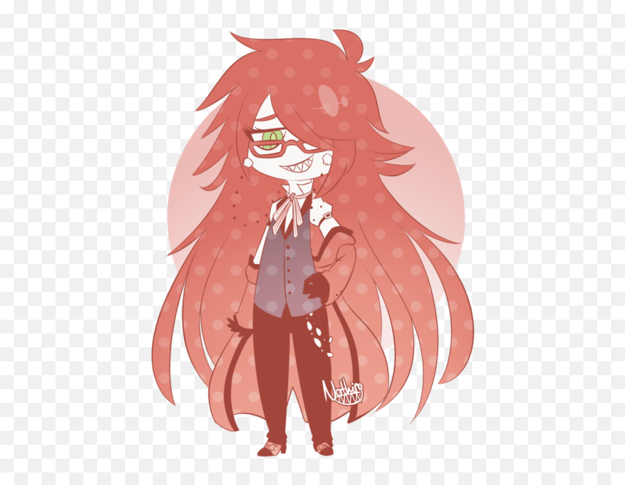 Grell Sutcliff - Supernatural Creature Emoji,Grell Sutcliff Emojis