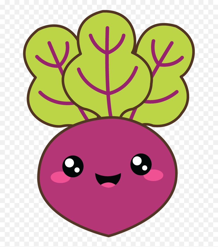 Kawaii Vegetable Illustration - 001 Dot Emoji,Vegetable Emoticon Png