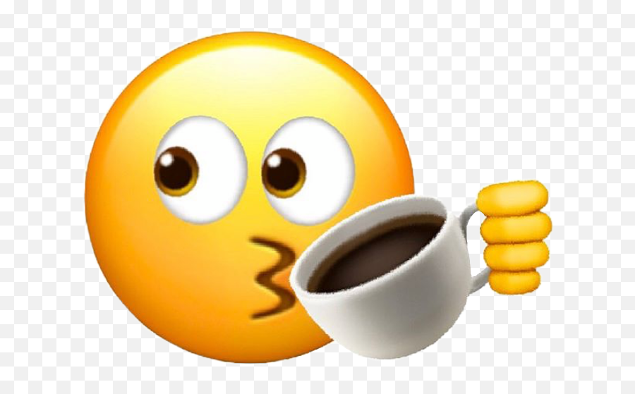 Tea Coffee Sticker By - Serveware Emoji,Emoticon For Coffee