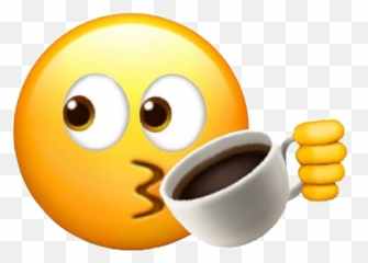 Tea Coffee Sticker By - Serveware Emoji,Emoticon For Coffee