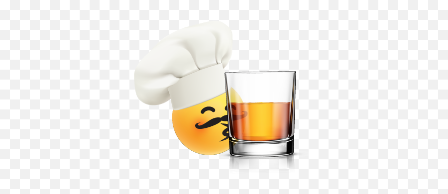 Chefs Kiss Stuff Stickers By Andrew Jaico - Beer Glassware Emoji,Shot Glass Emoji